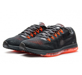 Мужские кроссовки Nike Zoom All Out Low черные с оранжевым