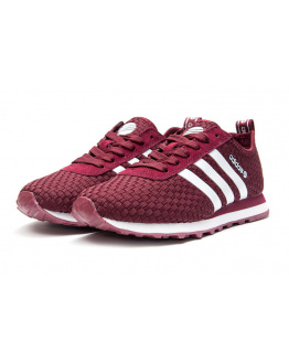 Жіночі кросівки Adidas Neo 10k Woven бордові