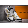 Купить Женские кроссовки Louis Vuitton Archlight белые с желтым