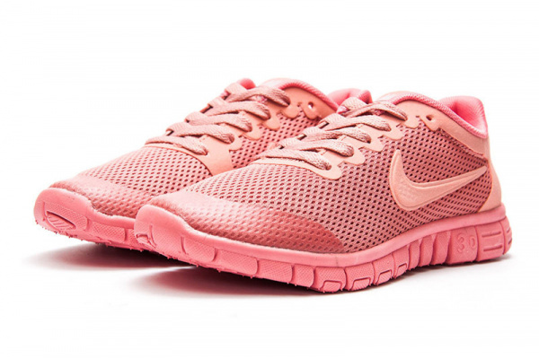 Женские кроссовки Nike Free 3.0 V2 коралловые