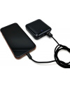 Купить Повербанк 20000 mAh с беспроводной зарядкой и фонариком черный