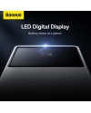 Купить Повербанк Baseus 30000 mAh Star-Lord Digital Display Fast Charge Power Bank 22.5W белый