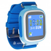 Детские смарт часы с GPS трекером SmartWatch Q80 Blue