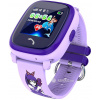 Детские смарт часы с GPS трекером SmartWatch DF25 GPS pink