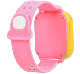 Детские смарт часы с GPS трекером и HD-камерой Smart Watch SW16 pink