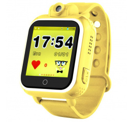 Детские смарт часы с GPS трекером и HD-камерой Smart Watch SW16 yellow