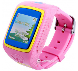 Детские смарт часы с GPS трекером и камерой Smart Watch SW10 pink