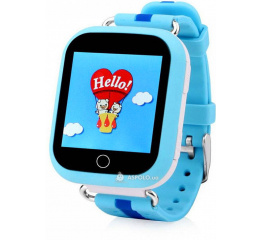 Детские смарт часы SmartWatch TD-02 (Q100) GPS-Tracking Wifi Watch Blue