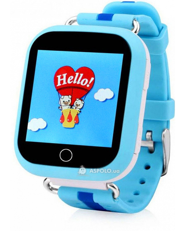 Дитячий смарт годинник з GPS трекером SmartWatch Q100S GPS blue