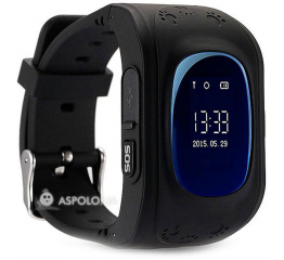 Купить Детские смарт часы c трекером Smart Watch Q50 black в Украине