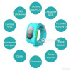Купить Детские смарт часы c трекером Smart Watch Q50 blue
