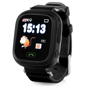 Детские смарт часы с GPS трекером Smart Watch Q90 black