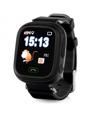 Дитячий смарт годинник з GPS трекером Smart Watch Q90 black