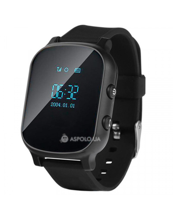 Дитячий смарт годинник з GPS трекером Smart Watch TW58 black