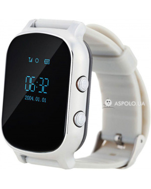 Дитячий смарт годинник з GPS трекером Smart Watch TW58 silver