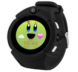 Купить Детские смарт часы с GPS трекером и камерой Smart Baby Watch Q360 black