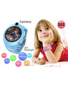Купить Детские смарт часы с GPS трекером и камерой Smart Baby Watch Q360 black