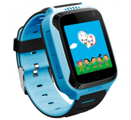 Купить Детские смарт часы с GPS трекером и камерой Smart Baby Watch T7 blue