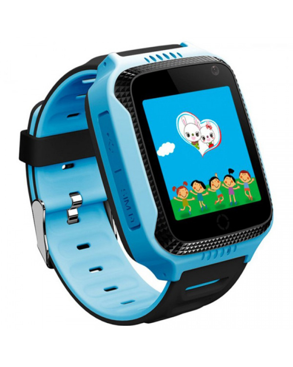 Детские смарт часы с GPS трекером и камерой Smart Baby Watch T7 blue