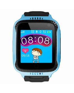 Купить Детские смарт часы с GPS трекером и камерой Smart Baby Watch T7 blue в Украине