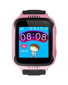 Купить Детские смарт часы с GPS трекером и камерой Smart Baby Watch T7 pink в Украине
