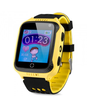 Дитячий смарт годинник з GPS трекером и камерой Smart Baby Watch T7 yellow