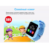Купить Детские смарт часы с GPS трекером V7K Steel blue
