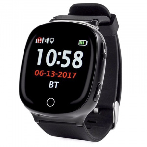 Смарт годинник с GPS трекером Smart watch S200 black