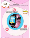 Купить Детские смарт часы с GPS трекером и камерой Smart Baby Watch V6G blue