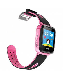 Купить Детские смарт часы с GPS трекером и камерой Smart Baby Watch V6G pink в Украине