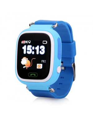 Дитячий смарт годинник з GPS трекером Smart Watch Q90 blue