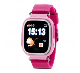 Детские смарт часы SLMM Q90 GPS Pink