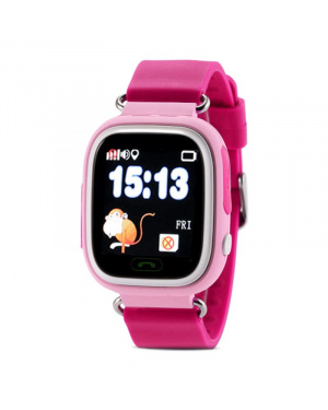 Дитячий смарт годинник з GPS трекером Smart Watch Q90 pink