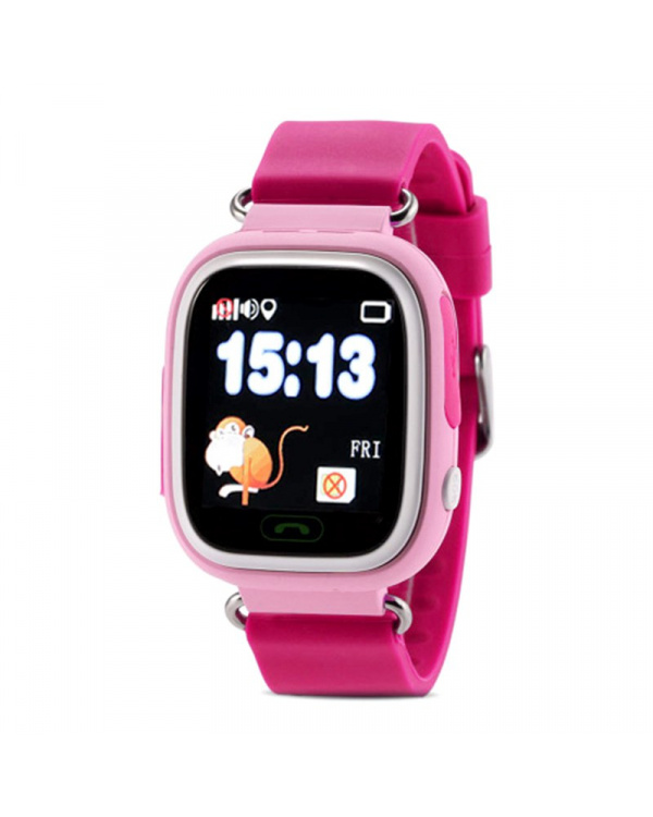 Детские смарт часы с GPS трекером Smart Watch Q90 pink