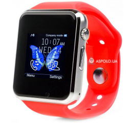 Купить Смарт часы SmartWatch A1 red в Украине