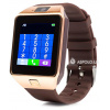 Купить Смарт часы SmartWatch DZ09 gold/brown