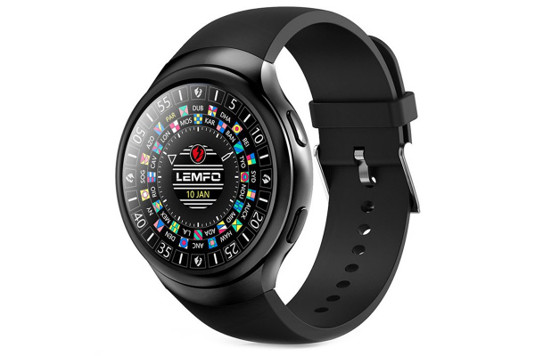 Смарт часы Lemfo LES2 black