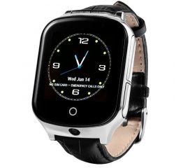 Купить Смарт часы с GPS трекером и камерой Smart Watch A19 black в Украине