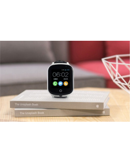 Купить Смарт часы с GPS трекером и камерой Smart Watch A19 black в Украине