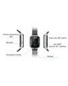 Купить Смарт часы с GPS трекером и камерой Smart Watch A19 blue