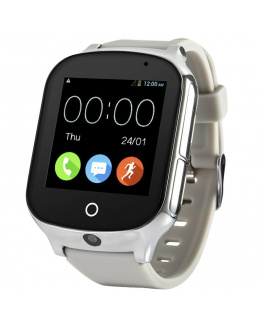 Купить Смарт часы с GPS трекером и камерой Smart Watch A19 grey в Украине