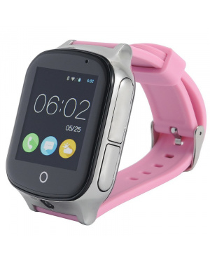 Смарт годинник с GPS трекером и камерой Smart Watch A19 pink