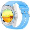 Смарт часы SmartWatch SW V8 blue