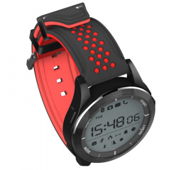 Водонепроницаемые смарт часы Smart Watch F3 black/red