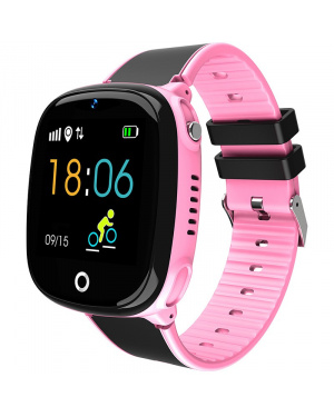 Дитячий смарт годинник з GPS трекером HW11 Pink