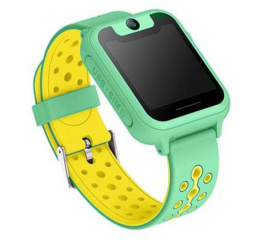 Детские cмарт часы с GPS трекером S6 Green