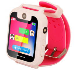 Детские cмарт часы с GPS трекером S6 Pink