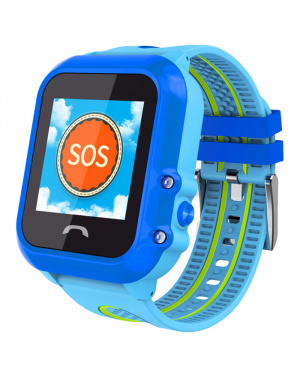 Дитячий смарт годинник з GPS трекером SmartWatch DF27 Blue