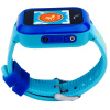 Купить Детские cмарт часы с GPS трекером SmartWatch DF27 Blue