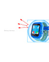 Купить Дитячий смарт годинник з GPS трекером SmartWatch DF27 Blue